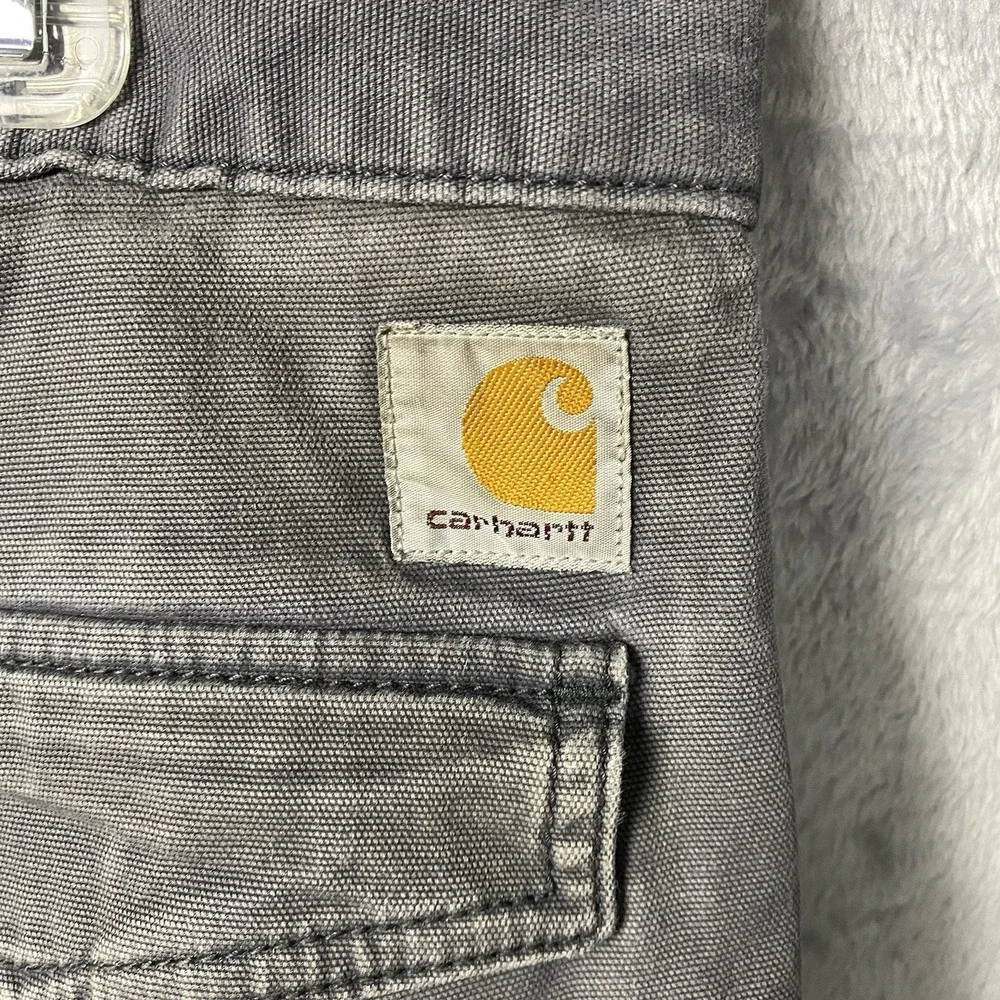 Carhartt Force Pants Men's 36x30 Gray Relaxed Fit Cargo Gorpcore Utililty